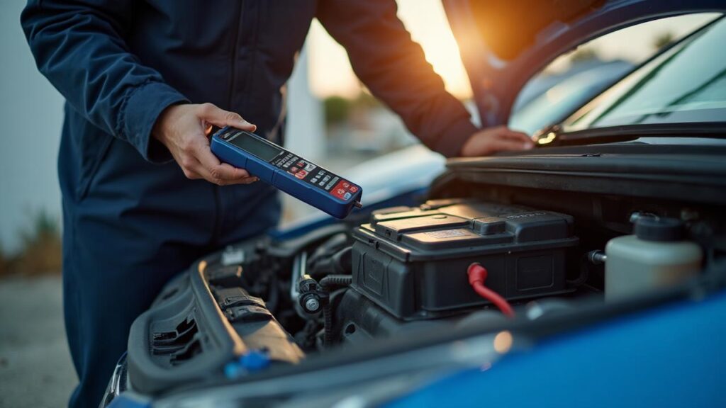 accu vervangen op locatie